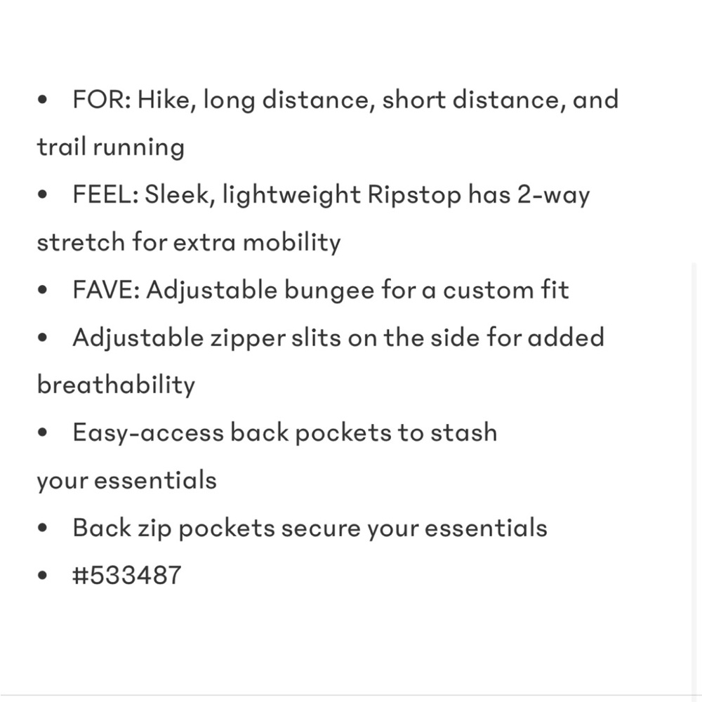 Athleta Trekkie high rise parachute pants olive - Picture 7 of 7